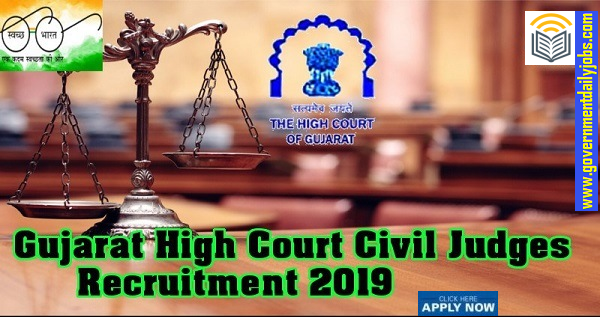 High Court Gujarat Civil Judge Job Bharti