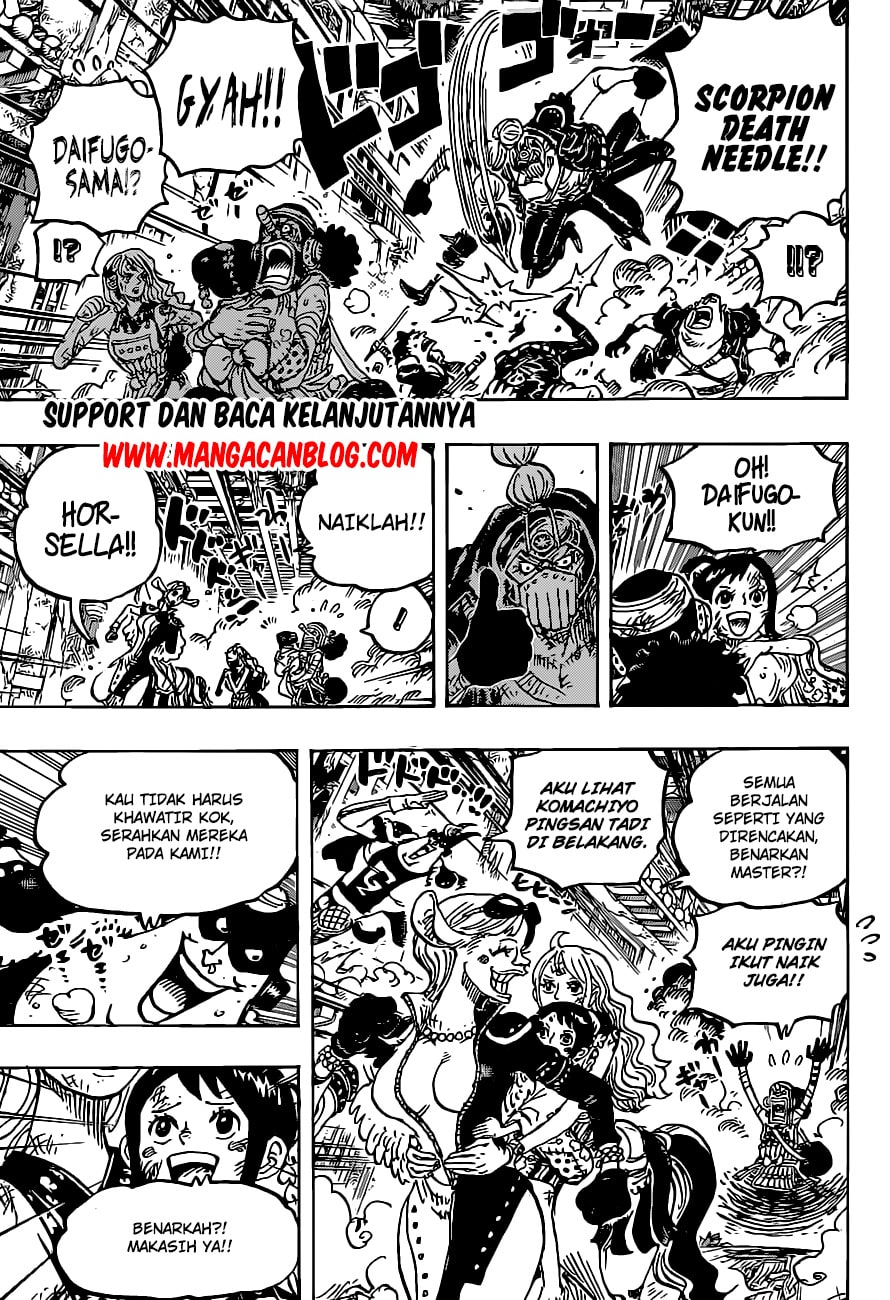 Manga One Piece Chapter 1018 Bahasa Indonesia