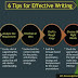 6 Tips for Effective Writing