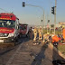 Acidente no cruzamento do Jardins Mangueiral: uma pessoa morre e outra se fere em colisão entre moto e carro