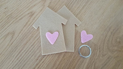 The Happy House Keychain The Happy House Keychain