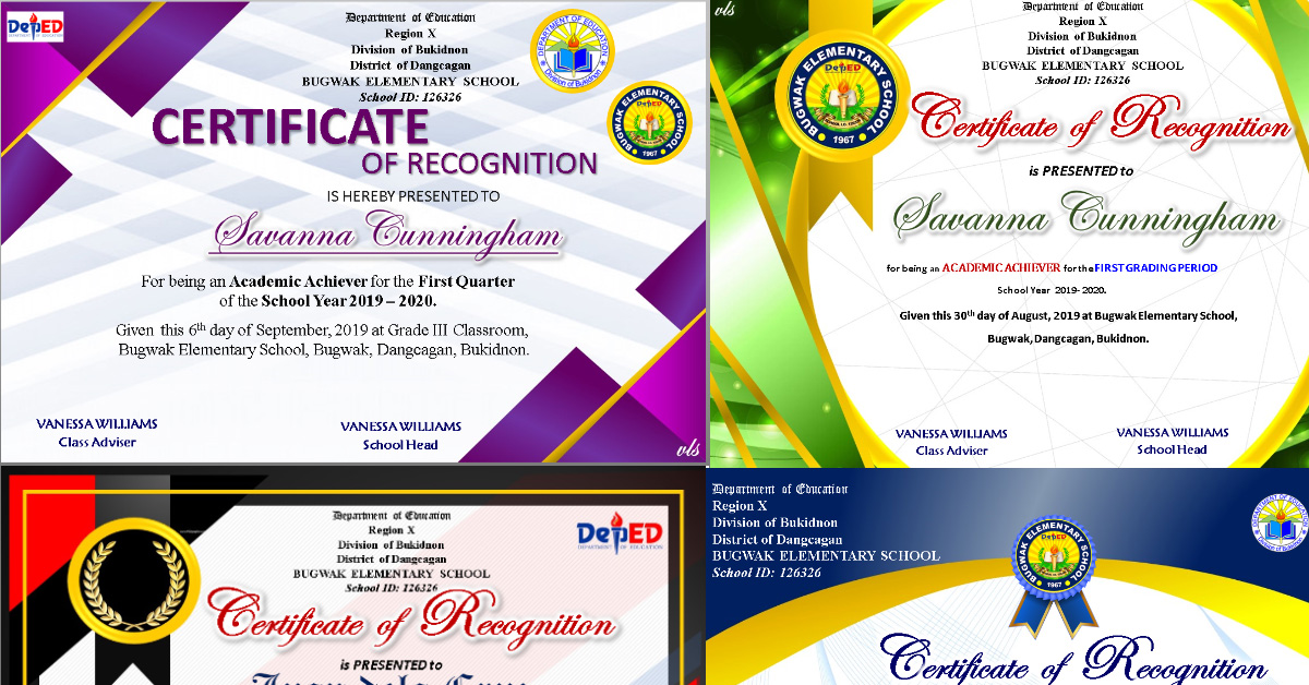 Featured image of post Editable Certificate Of Recognition Deped Recognize the accomplishment with a certificate