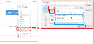 Cara Hyperlink PowerPoint ke Sheet Excel