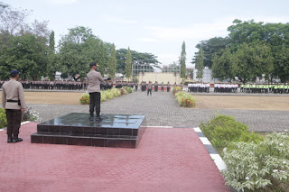 Polda Sulsel Gelar Apel Kesiapan Pengamanan Antisipasi Unjuk Rasa dan Mogok Buruh Nasional