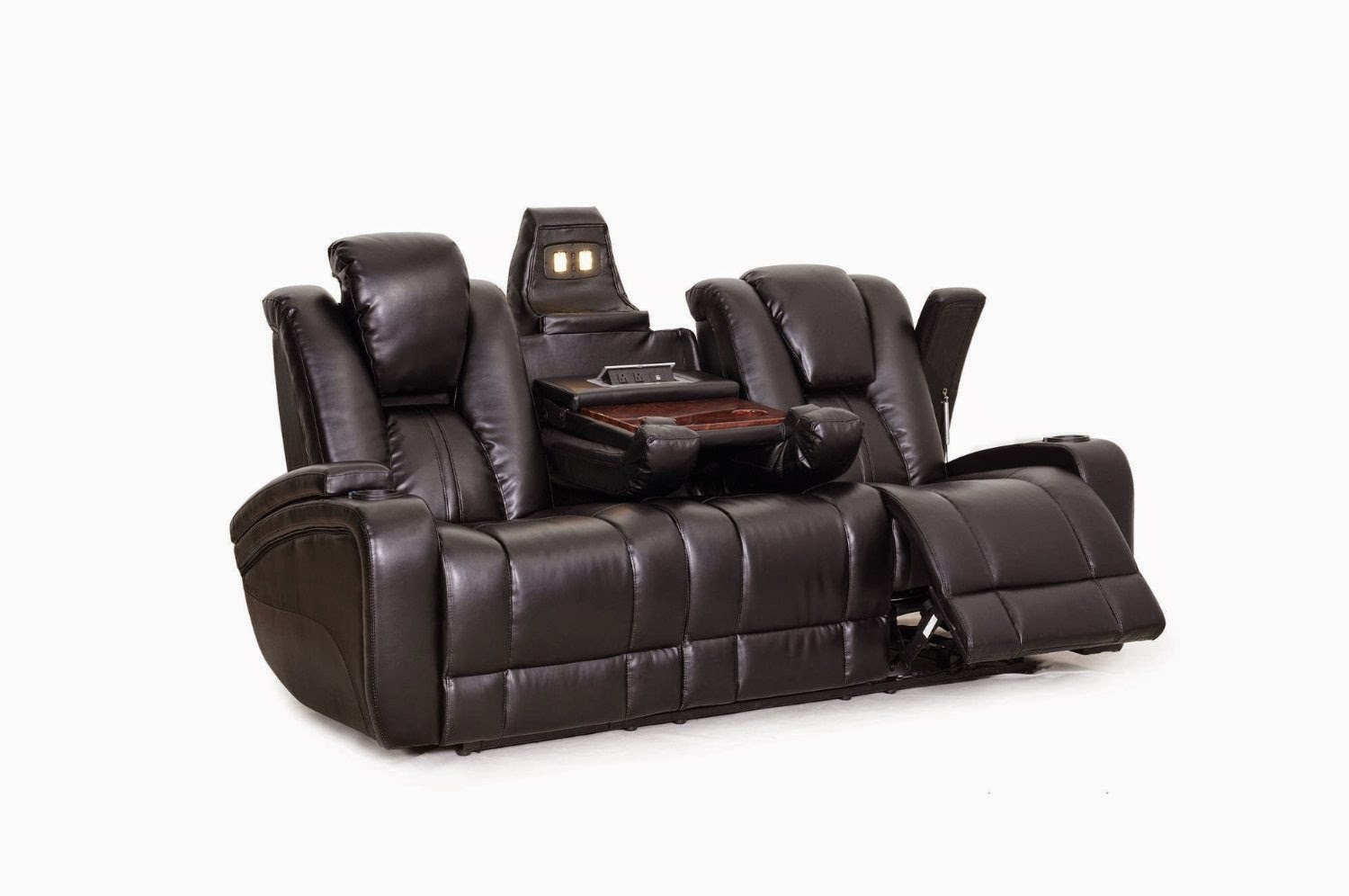 Best Leather Reclining Sofa Brands Reviews Alden Leather Power Reclining Sofa Reviews