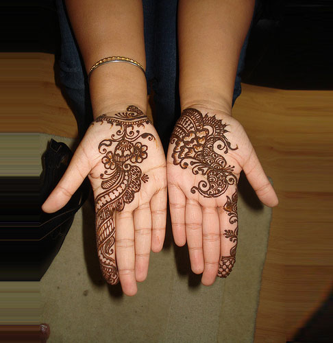 Two Hands Mehendi Designs for