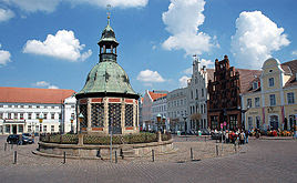 Market place in Wismar