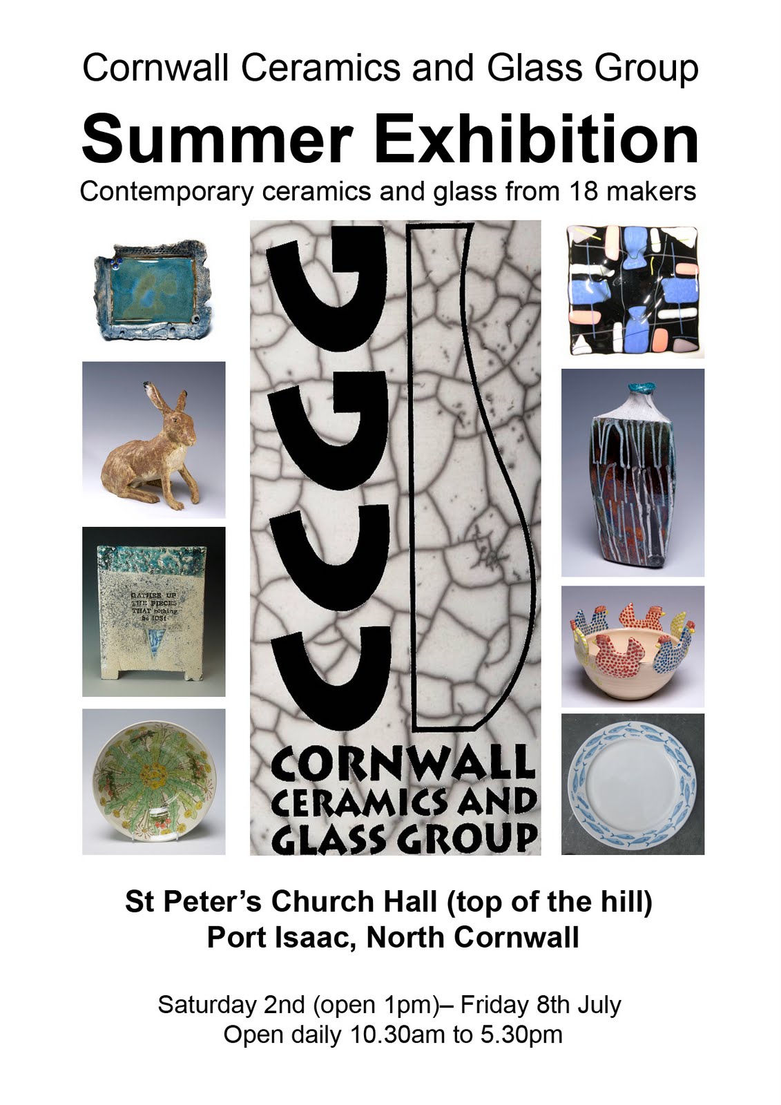 St Mabyn Village News Ceramics exhibition