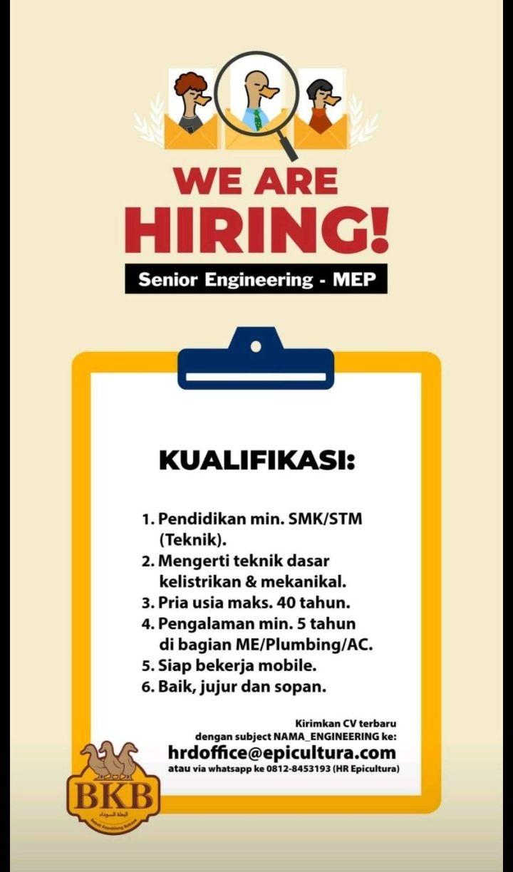 Lowongan Kerja Engineering - Homecare24