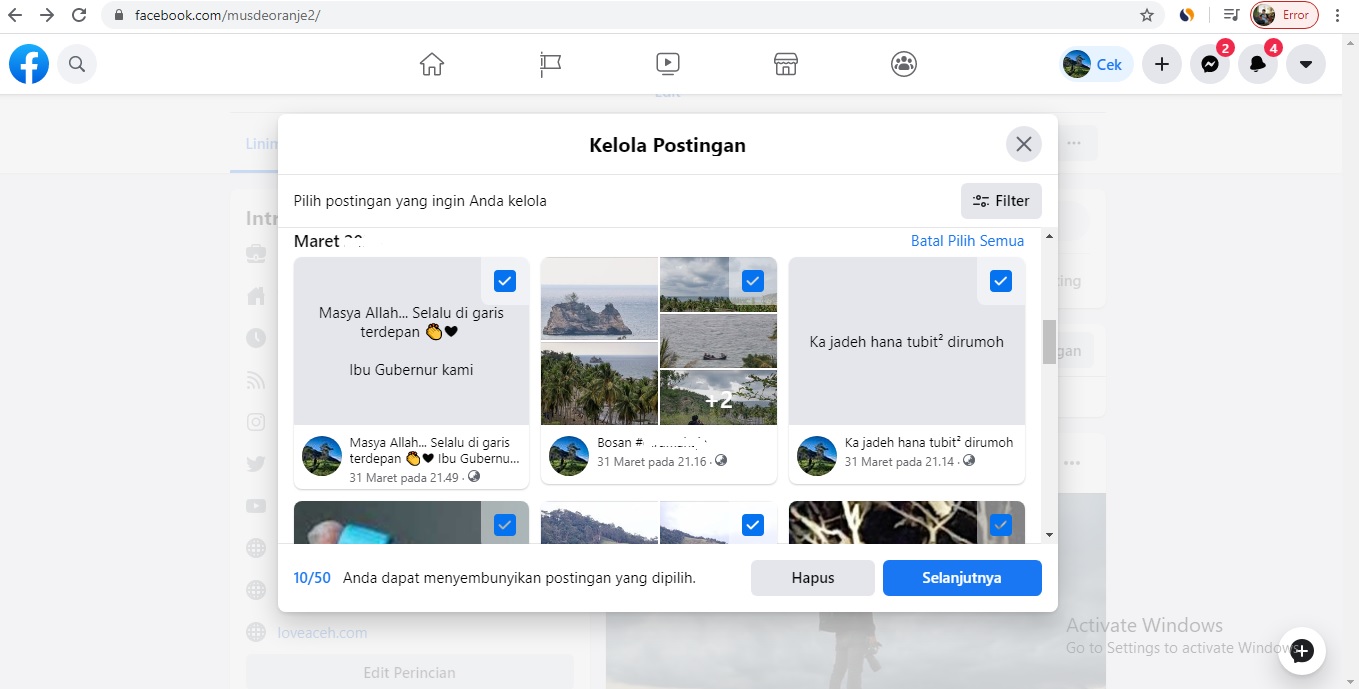 √ Cara Menghapus Postingan Di Facebook Secara Menyeluruh - musdeoranje.net