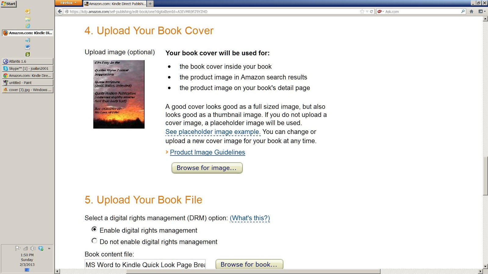 CJs Easy As Pie Kindle Tutorials MS Word to Kindle Quick Look Create