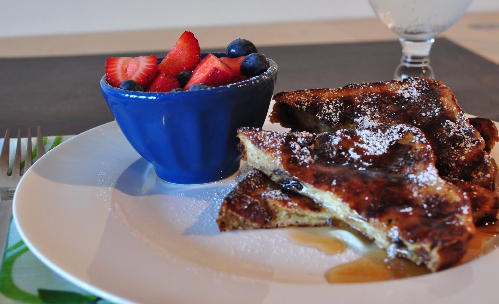 My Tiny Oven Cinnamon Raisin Bread French Toast