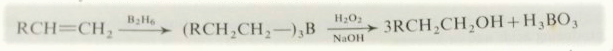 Hydroboration