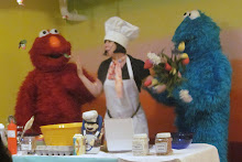 Cooking with Cookie and Elmo!