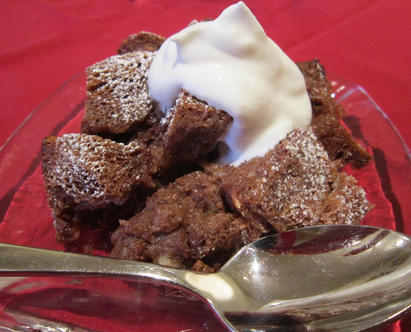 Dinner Night God Save The Queen! and Chocolate Bread Pudding!