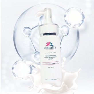 KEM DƯỠNG ẨM VÀ TRẮNG DA TOÀN THÂN WHITENING BODY LOTION 150ML – HAMIFA