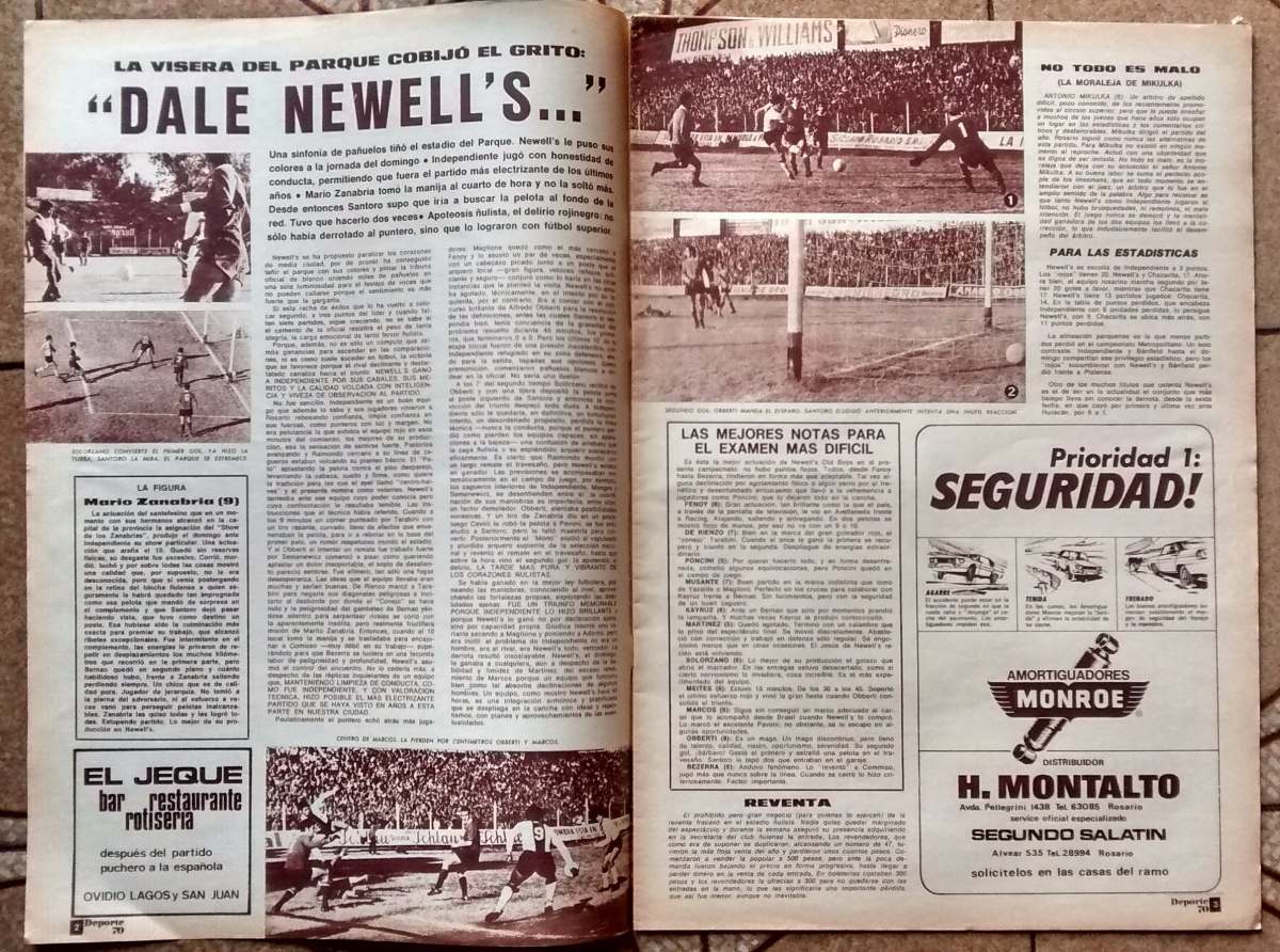 Historia del mas Popular Campeonato Metropolitano 1970.