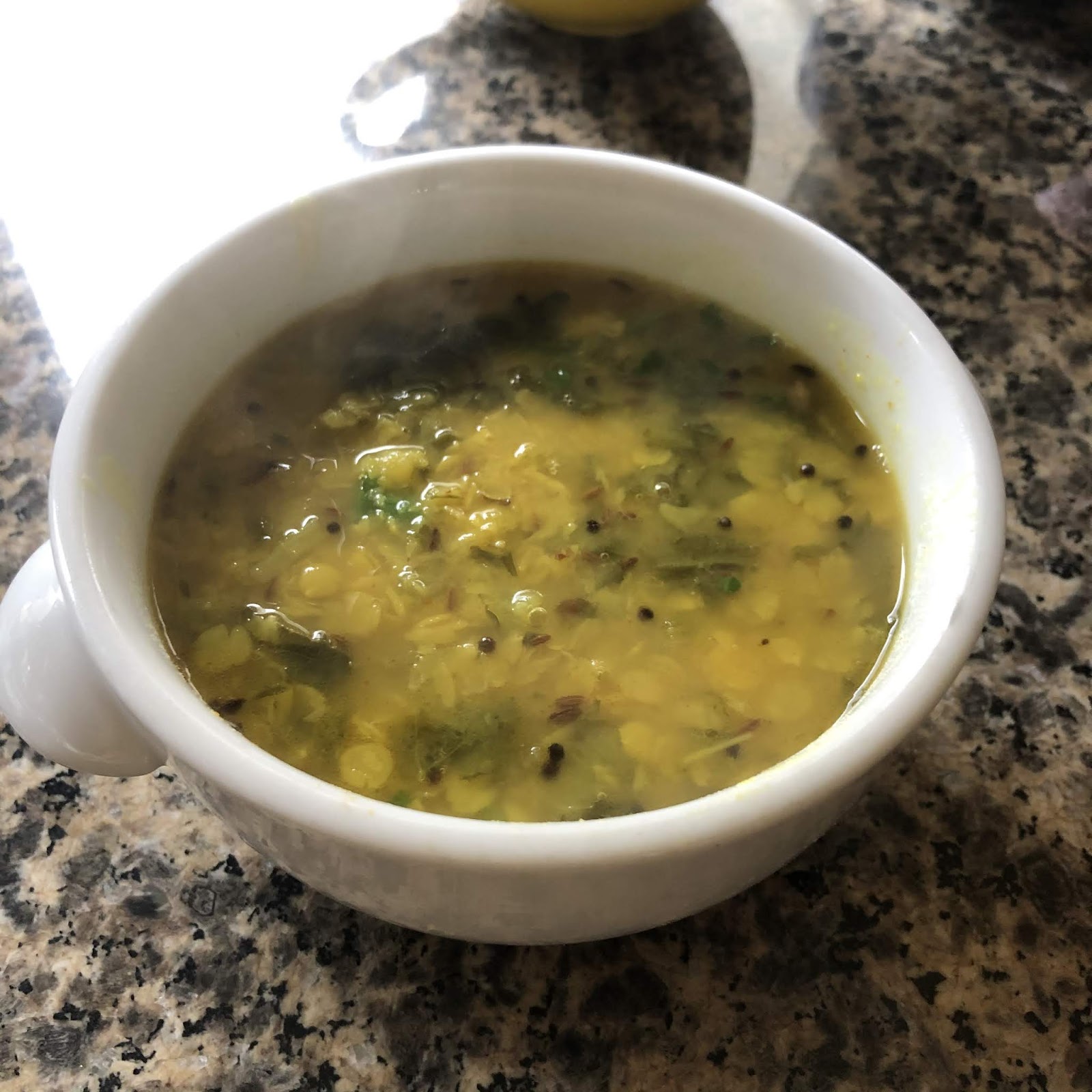 Radish Greens Dal (Slow Cooker Recipe)