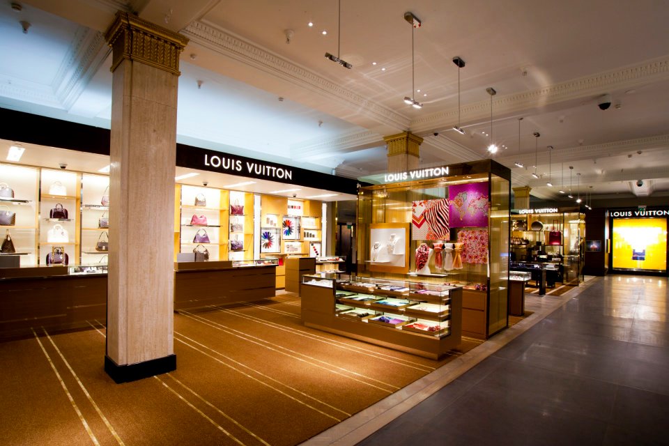 Disappear Here: Harrods Expands Room Of Luxury Louis Vuitton Boutique.