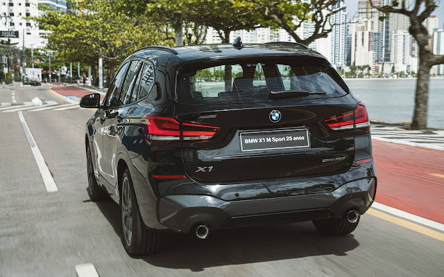 BMW X1 M Sport 25 anos  2021 chega por R$ 274.950