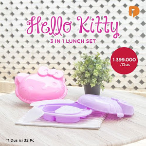 Hello Kitty 3 In 1 Lunch Set