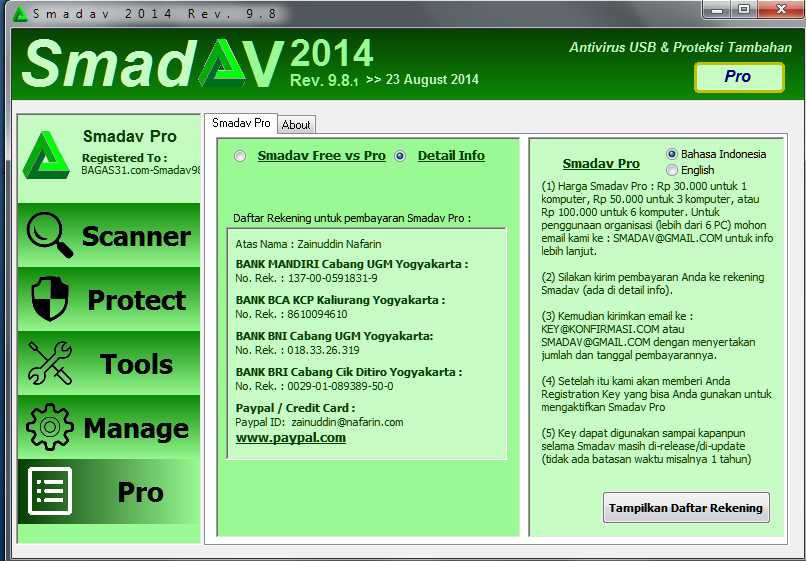 Smadav pro regist code gratis saylio Smadav pro regist code gratis saylio