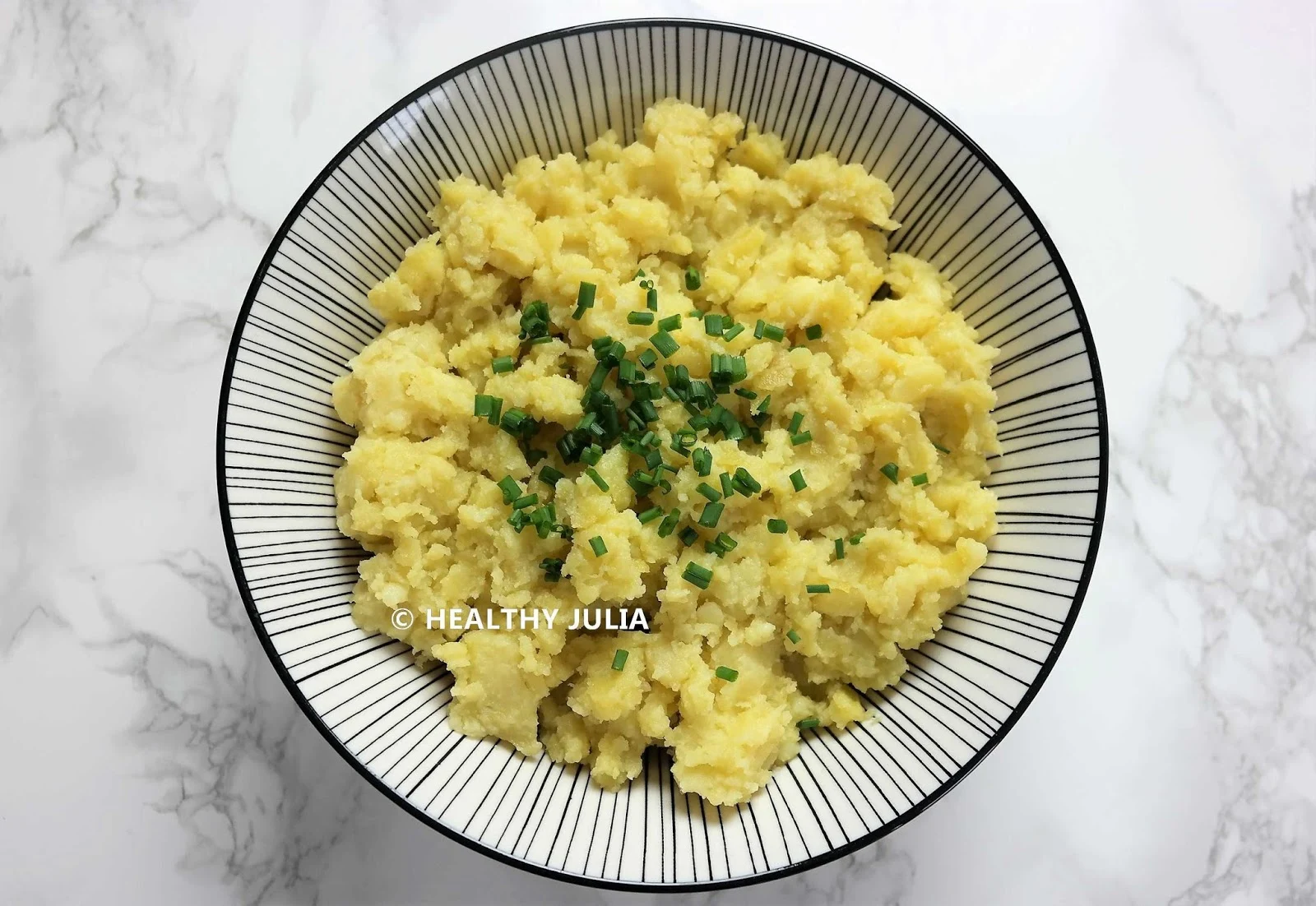 COOKING JULIA : ÉCRASÉE DE POMMES DE TERRE À L'HUILE D'OLIVE