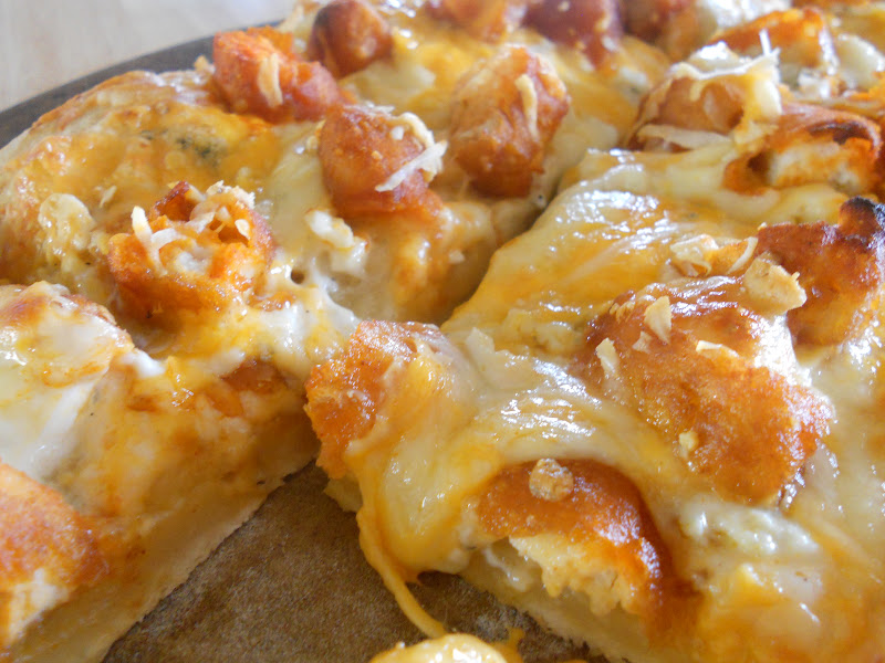 Buffalo Chicken Pizza Ally's Sweet & Savory Eats