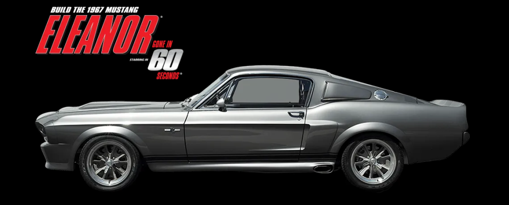 eleanor ford mustang scale 1:8 eaglemoss collections