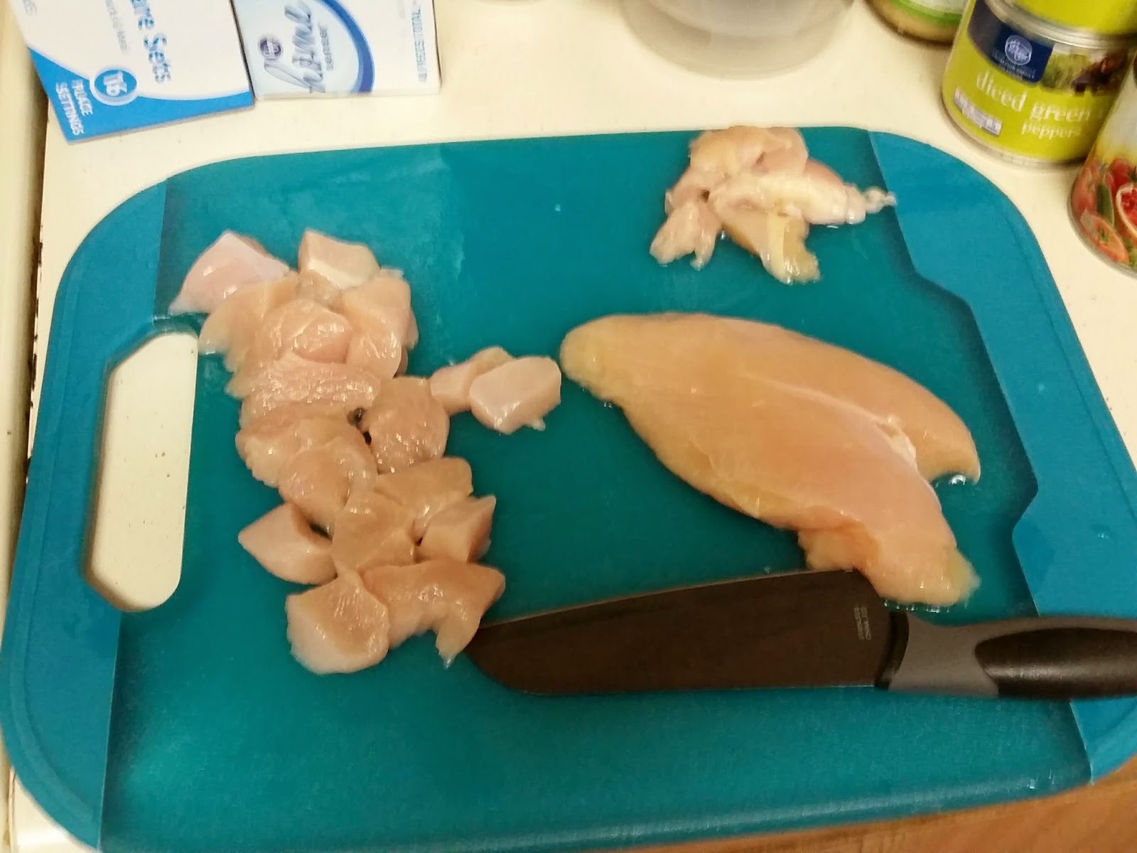 How about we get healthy? Chicken Wraps