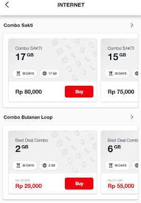 Paket Combo Telkomsel Hilang