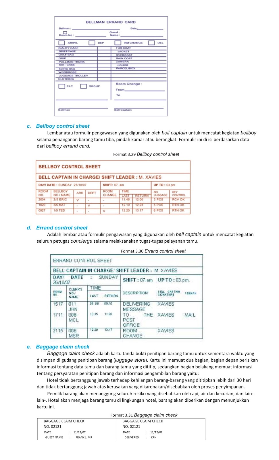 Kurikulum SMK Negeri 2 Bagor FRONT OFFICE KELAS XI