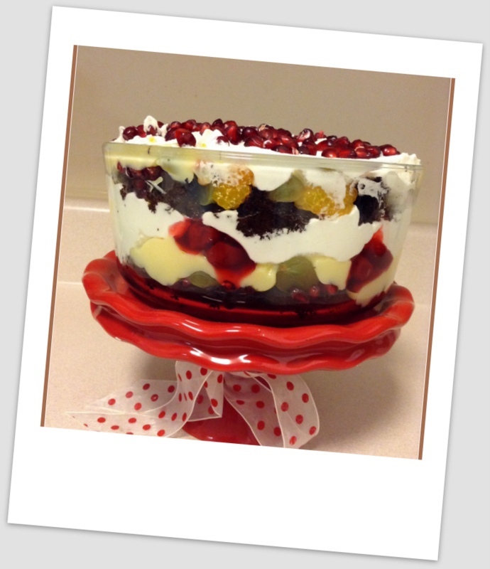 My Cakes n Crafts Trifle OR an Alternative to Broken Cake!!!!