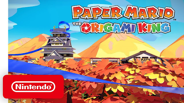Paper Mario: The Origami King (Switch) recebe trailer focado em diferentes áreas de seu mundo
