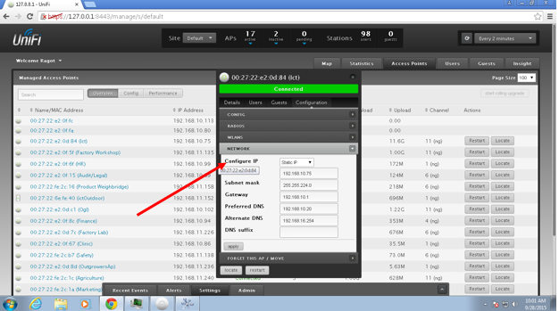 Unifi Wireless Access Point Setup Configuration And Management Information Scientist