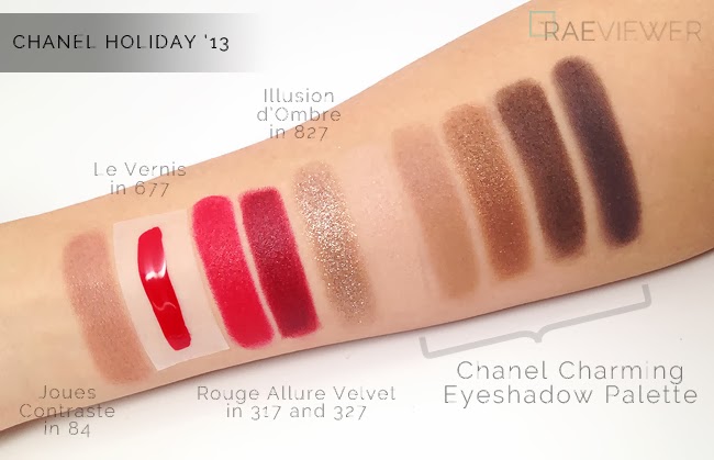 Chanel Ombres Matelassees Charming Eye Shadow Palette from Nuit Infinie de  Chanel Holiday 2013 Collection