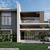 June 2021 house designs - 4 BHK minimalist home