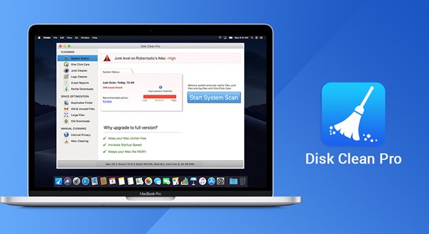 Disk Clean Pro Macbook Hızlandırma Programı