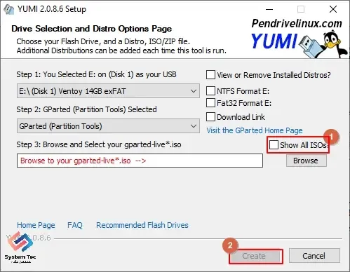 yumi - شرح برنامج yumi لعمل اكثر من نظام تشغيل على فلاش واحدة yumi - شرح برنامج yumi لعمل اكثر من نظام تشغيل على فلاش واحدة