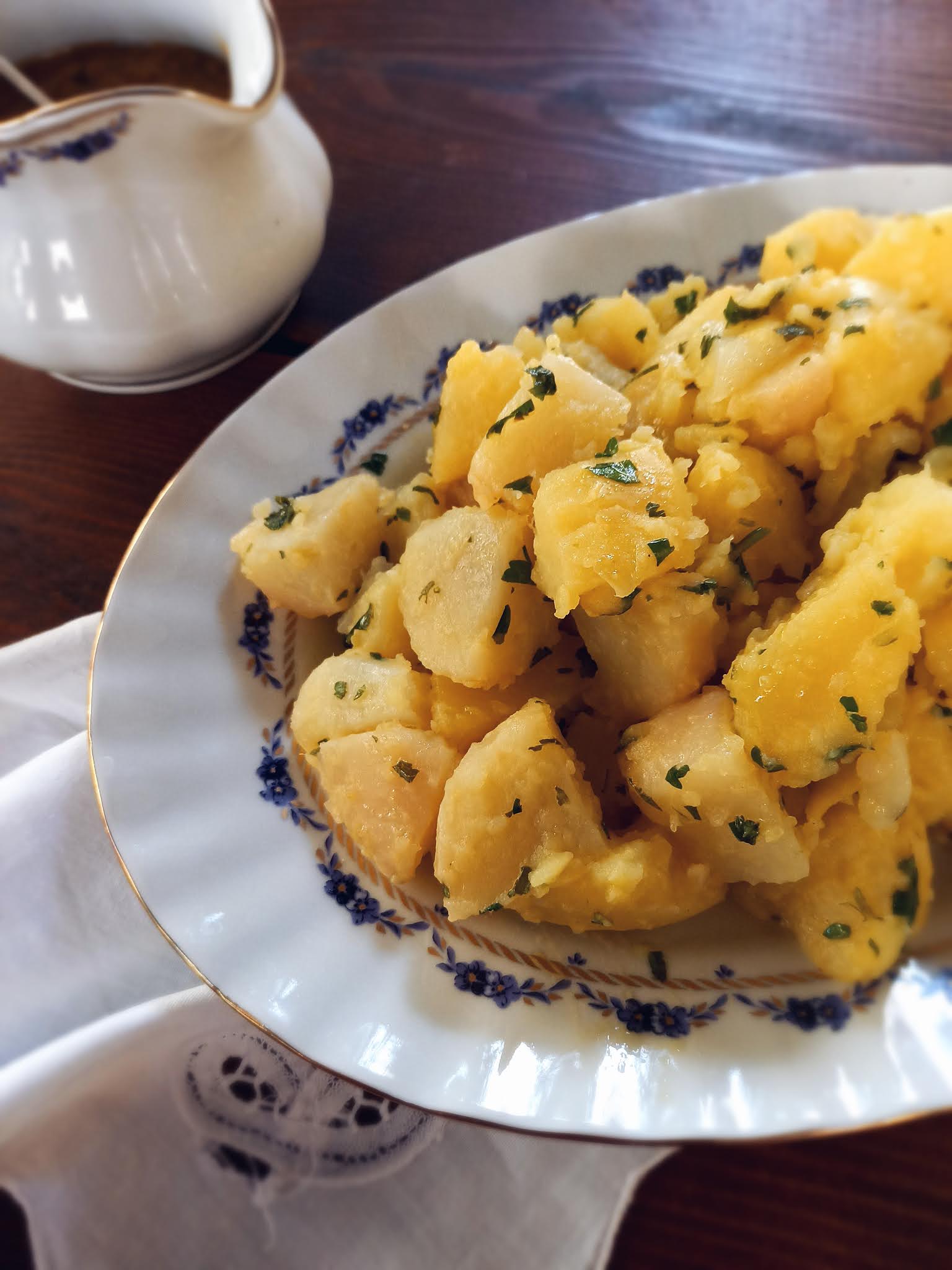 Excellent boiled potatoes Pride and Prejudice (Jane Austen