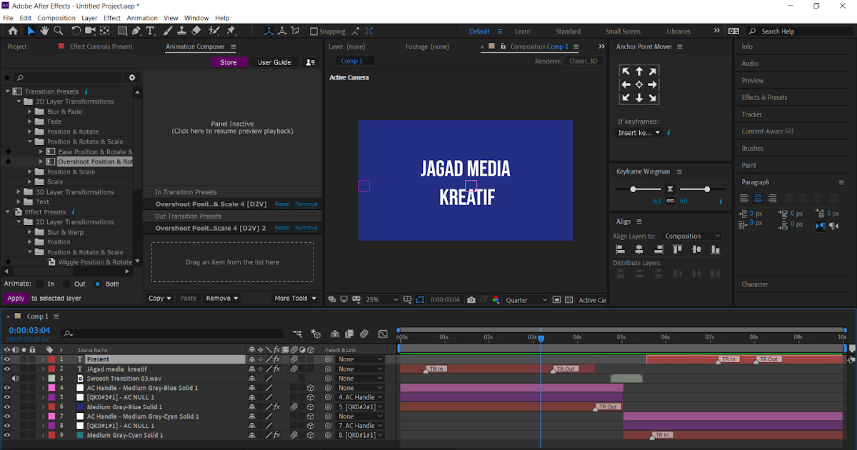 Keren! Inilah Cara Membuat Transisi Dan Sound Effect
