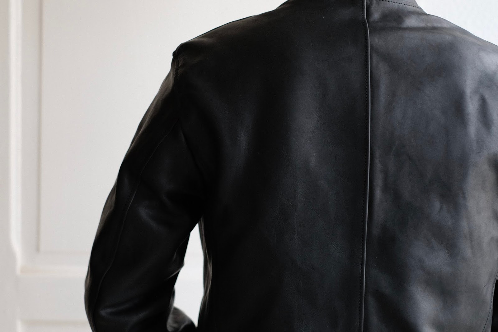 ANSNAM: #160 ANSNAM Modelist Leather riders jacket オーダー会