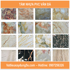 Tấm Nhựa PVC Giả Đá