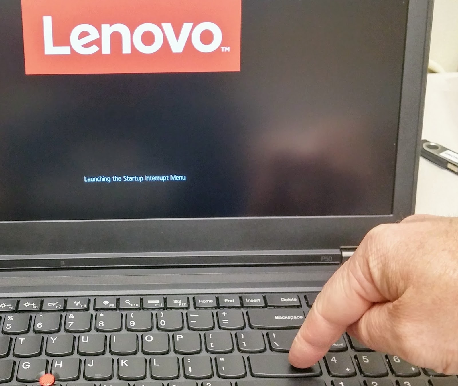 kamera boksning ved godt Tutorial Geek: How to configure your BIOS to allow for PXE network or USB  booting (Lenovo Thinkpad P50)