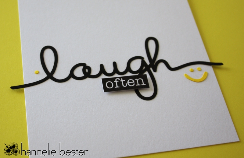 Laugh often card
