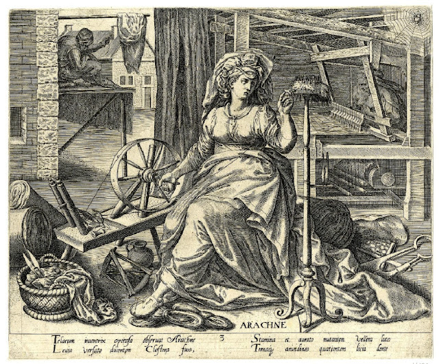 Арахна, Филипс Галле, 1574 год