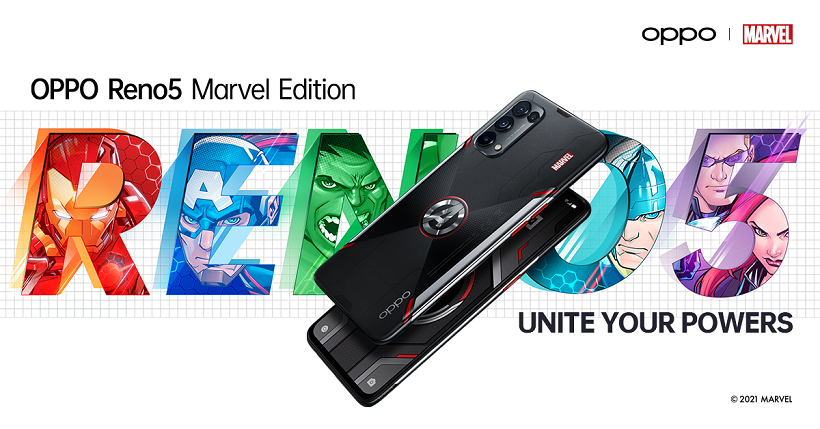 #UniteYourPowers: OPPO Reno5 Marvel Edition now available at ₱19,999