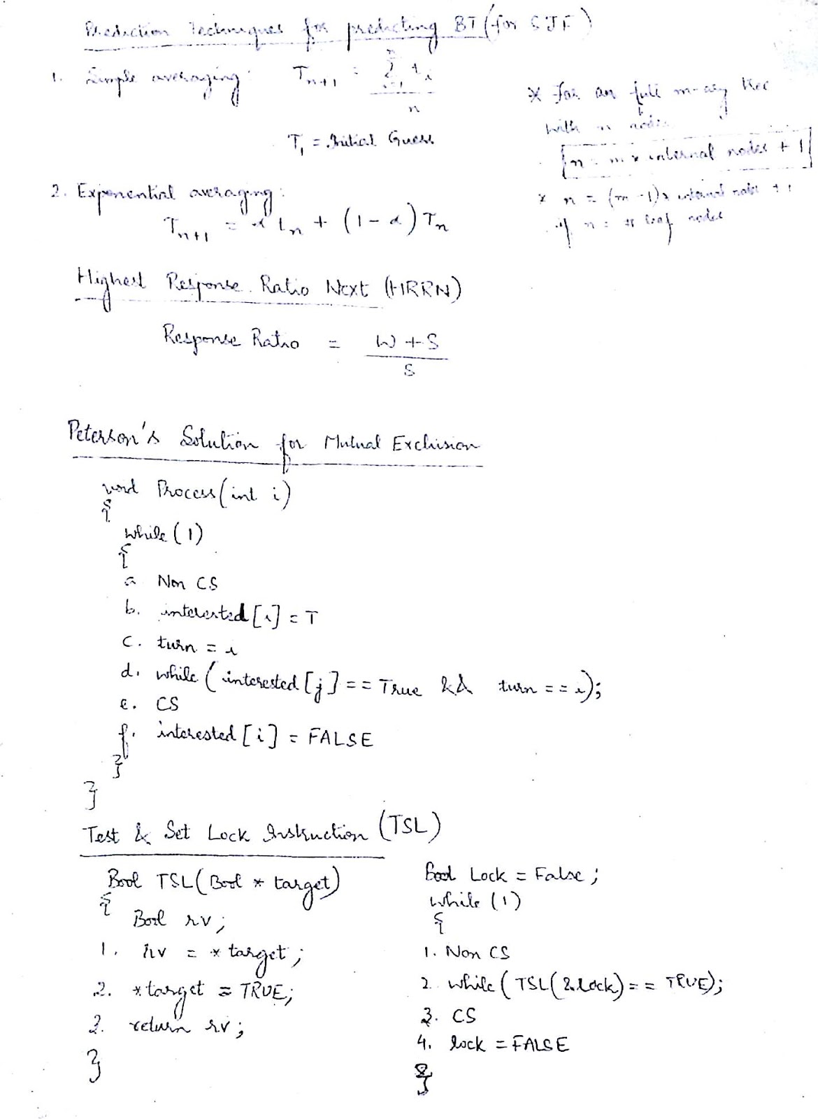 GATE - Operating Systems ~ Coding Interview Questions With Solutions