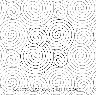 Cosmos Quilting Design by Keryn Emmerson Cosmos Quilting Design by Keryn Emmerson
