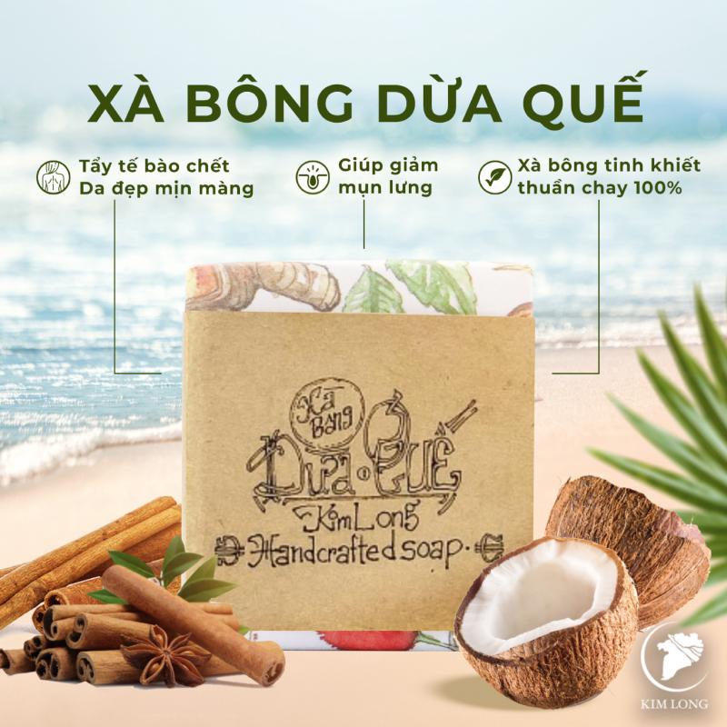 XÀ BÔNG DỪA QUẾ 100G – KIM LONG